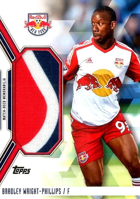 2017 Topps MLS Jumbo Relics #JRBWP Bradley Wright-Phillips /50 - Image 1 of 1
