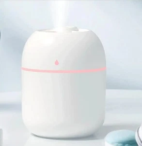 250ML USB Mini Humidifier Aroma Diffuser LED Mist Maker for Home Car Office - Picture 1 of 26