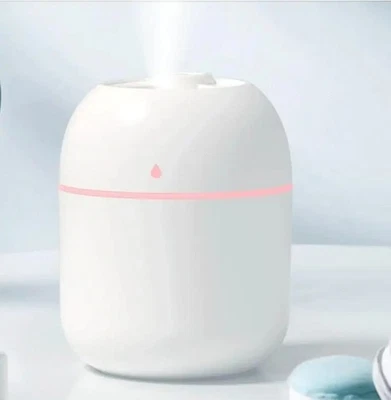 250ML USB Mini Humidifier Aroma Diffuser LED Mist Maker for Home Car Office - Image 1 of 4