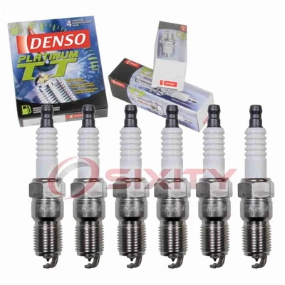 6 шт свечей зажигания Denso Platinum TT для 1998-2002 Ford E-150 Econoline dj - Изображение 1 из 4