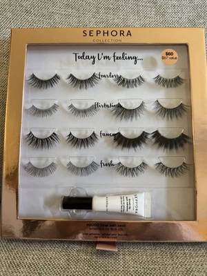 Colección Sephora #MOOD Kit de Bóveda de Pestañas Falsas Nuevo en Caja ¡¡Nunca Abierto!! Raro Difícil de Encontrar Foto 1 de 3