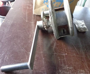 Pfaff silberblau Universalseilwinde  Handseilwinde 650 kg mit Bremse, gebraucht. - Bild 1 von 7