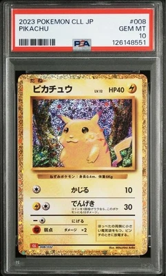 PSA 10 Pikachu 008/032 CLL Pokemon Card Classic Japanese 2023 Gem Mint - Image 1 of 4