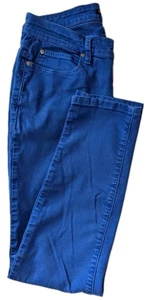 EILEEN FISHER Woman's/Jr.'s Periwinkle Blue Denim Jeans - Size 4 - Picture 1 of 4