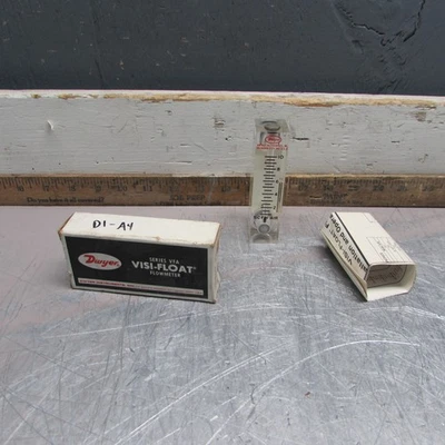 全新! Dwyer VFA-4,VISI-FLOAT,聚碳酸酯流量计,0-10 SCFH,全新带盒! — 第 1/4 张图片