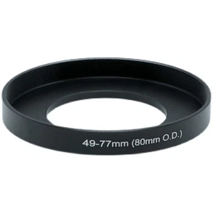 Step Up Ring 49/52/55/58/62/67/72/77mm To 80mm O.D. Matte Box For 77mm Filter - Picture 1 of 9