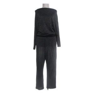 Diesel, Jumpsuit, Größe: M, Schwarz/Silber, Metallfaser/Polyester/Viskose #lZn - Bild 1 von 5