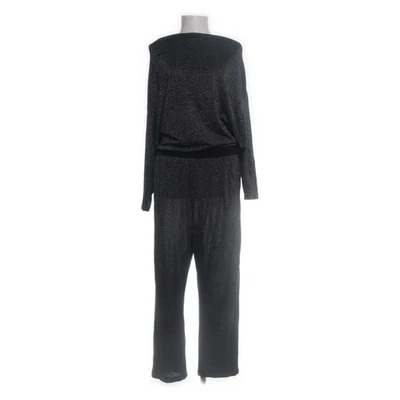 Diesel, Jumpsuit, Größe: M, Schwarz/Silber, Metallfaser/Polyester/Viskose #lZn - Bild 1 von 4