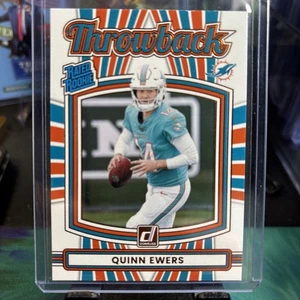 Quinn Ewers Throwback 2025 Donruss - Picture 1 of 2