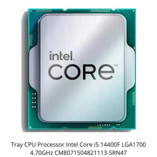 Tray CPU Processor Intel Core i5 14400F LGA1700 4.70GHz CM8071504821113-SRN47 - Image 1 of 1