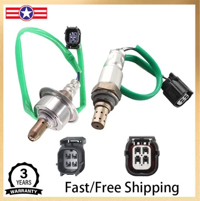 Para 2009 2010 2011 2012 2013 2014 Acura TSX 2,4 L L L4 2 piezas sensores de oxígeno arriba+abajo Foto 1 de 4