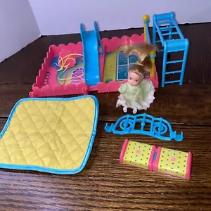 Vintage Wish World Kids Sleep 'n Leap Bed Kenner 1987 toy playset *Incomplete* - Foto 1 di 12