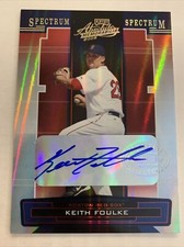 Keith FOULKE 2005 Playoff Absolute Memorabilia Spectrum Gold AUTO #144 15/50 NM