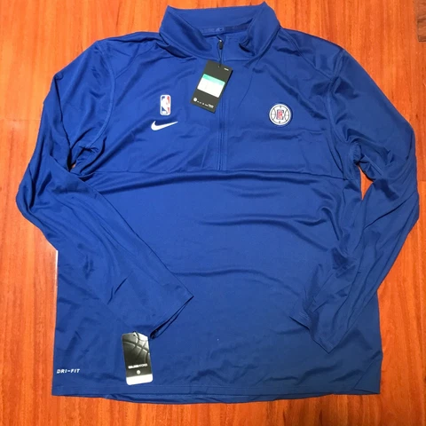 Nike Los Angeles Clippers Quarter-Zip Jacket (Men's XL) (Blue) AV1747-495 Cover