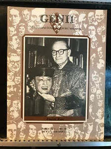 Faucett Ross Genii Magicians Magazine Vintage Magic May 1983 Contents Page - Picture 1 of 3