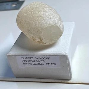 UNUSUAL QUARTZ "WINDOW" SPECIMEN FROM MINAS GERAIS, BRAZIL 73g MF2120 - Picture 1 of 10
