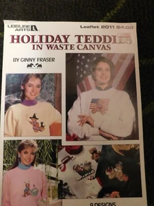 Holiday Counted Cross Stitch Pattern Books Easter Halloween Christmas Lot of 3 - Picture 1 of 4