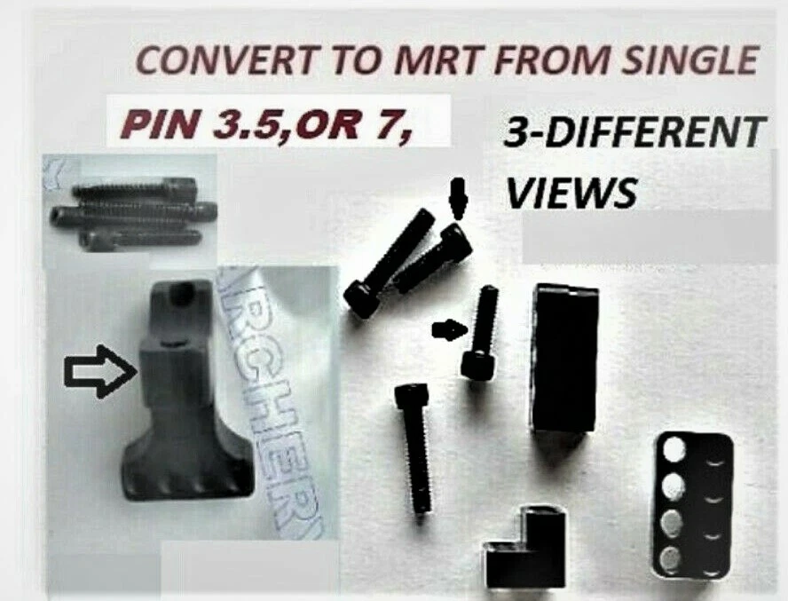 PINGUARD BRACKET KIT SPOT HOGG  CONVERSION FROM SINGLE OR DOUBLE TO  MULTI PINS - Image 1 of 1