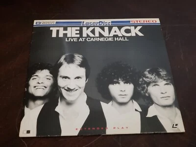MUSIC LASERDISC The Knack Live At Carnegie Hall LaserDisc Funky Formats W7 - Image 1 of 4