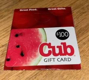 Vintage CUB FOODS Gift Card (NO VALUE) Collectible #5 - Picture 1 of 4