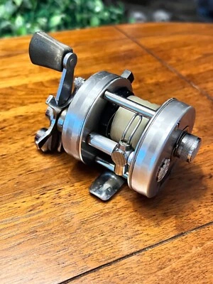 RARE VINTAGE AMBASSADEUR 1500C HS ABU SWEDEN FISHING REEL NO RESERVE VERY NICE - Image 1 of 2