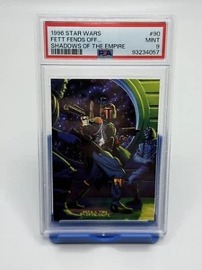 SHADOWS OF THE EMPIRE #90 FETT FENDS OFF FELLOW BOUNTY HUNTERS DARK HORSE PSA 9 - Picture 1 of 2