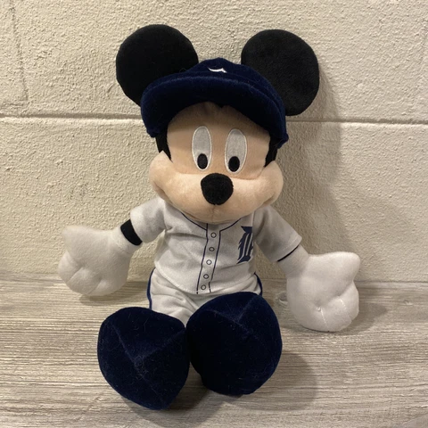 Detroit Tigers Disney Mickey Mouse Plush MLB 16” Baseball Team 2014 RARE! Cover