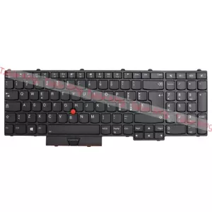 Teclado retroiluminado italiano con puntero para Lenovo Thinkpad P71 (tipo 20HK 20HL) - Imagen 1 de 3