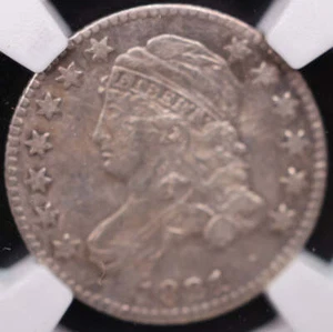 1821 Cap Bust Silver Dime, NGC Certified, Extra Fine Details.Store Sale #S015005 - Picture 1 of 5