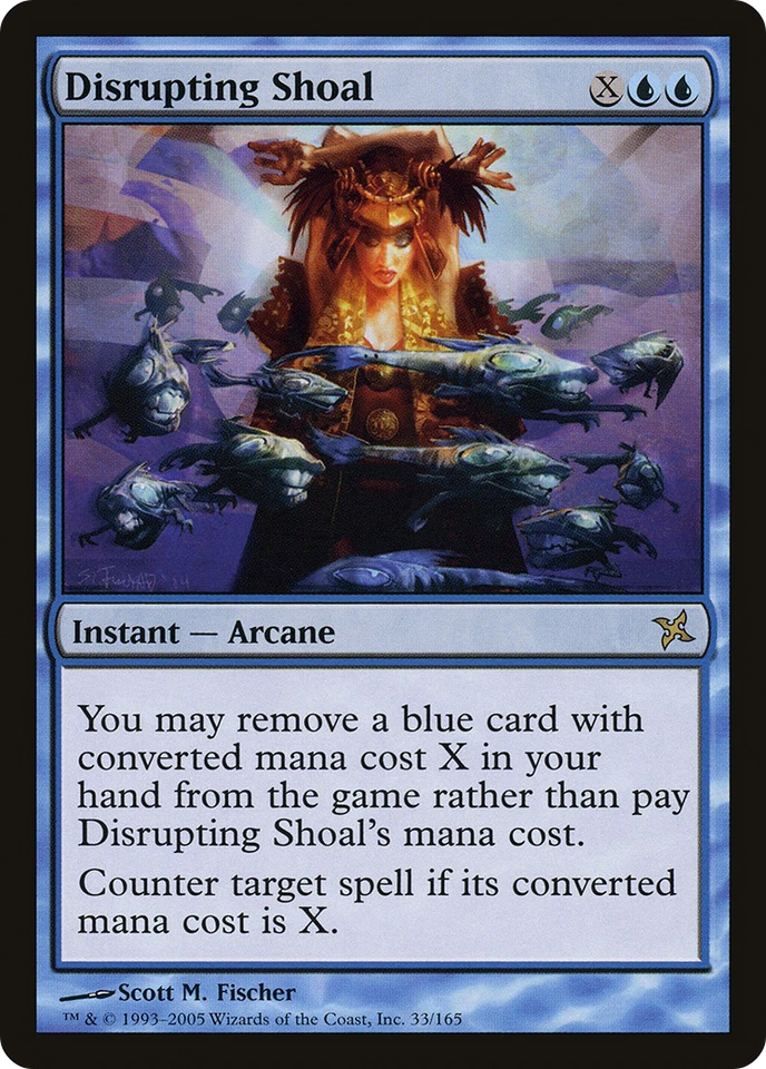 Disrupting Shoal X (1) Betrayers of Kamigawa EX/NM - R33 - 4RCards - Image 1 of 1
