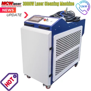 Laser Cleaner 3000W Laser Cleaning Machine For Wood Oil Paint Rust MCWlaser - Picture 1 of 14