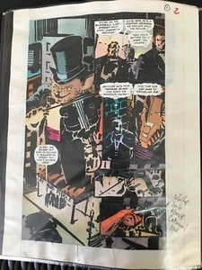 Batman Catman 1995 DC original handbemalt Color Guide SOTB Noir p2 - Bild 1 von 1