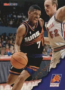 Tarjeta de baloncesto #123 Kevin Johnson 1996-97 NBA Hoops Skybox Phoenix Suns - Imagen 1 de 4