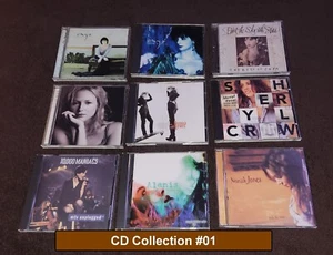 9 Music CD Collection Female Artists - Enya - Jewel - Alanis - Norah Jones +MORE - Picture 1 of 6