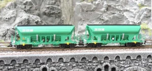 Juego de vagones autodescarga Tillig 01055 carril TT - MBC - nuevo en embalaje original  - Imagen 1 de 5