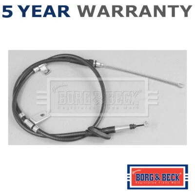 Cable de freno de mano derecha Borg & Beck se adapta a Land Rover Freelander 1.8 2.0 D Foto 1 de 4
