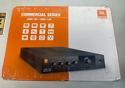 JBL CSMA 180 4 Channel 80W Mixer Amplifier - Black - Image 1 of 2