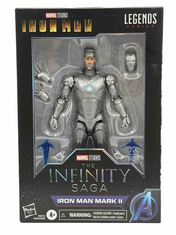 Hasbro 2023 Marvel Legends Series Iron Man Mark II The Infinity Saga