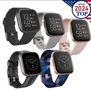 NEW Fitbit Versa 2 Health & Fitness Smartwatch Authentic Activity Tracker - Picture 1 of 24
