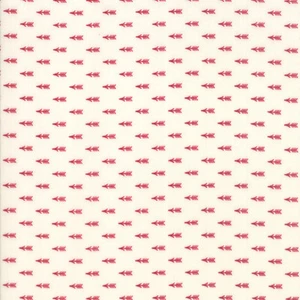 Primitive Gatherings Liberty Gatherings Tallow Red Arrows Moda Quilting Cotton - Picture 1 of 3