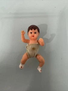 Vintage rubber miniature baby - Picture 1 of 9