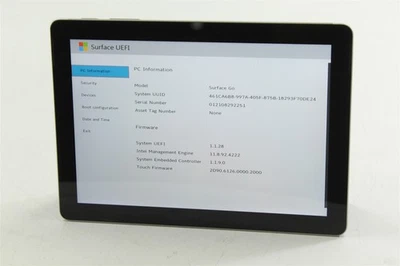 Microsoft Surface Go 1825 1ª Generación 10" Pentium 4415Y 128GB SSD 8GB RAM SIN SISTEMA OPERATIVO Foto 1 de 4