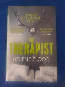 HELEN FLOOD: THE THERAPIST SIGNED LIMITED FIRST EDITION FIRST PRINT: NEW - Picture 1 of 2