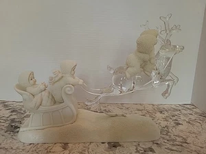 Neue Abt. 56 Snowbabies Schlitten "Up Into The Stars" mit klaren Rentieren 2596/15.000 - Bild 1 von 17