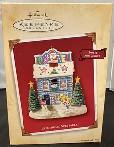 2004 Hallmark Keepsake ELECTRICAL SPECTACLE Christmas Ornament -NEW, Box Worn - Picture 1 of 5