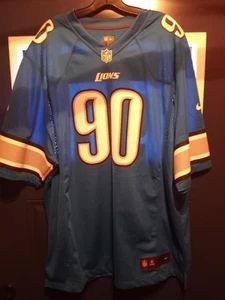 REEBOK-On Field-Detroit Lyons-Ndamukong Suh( 90) Jersey(2XL)-Special Buy! - Picture 1 of 6