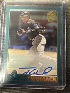 2017 Topps Archives - Fan Favorite Autographs 2001 Tony Womack #FFA-TWO (AU) - Bild 1 von 1