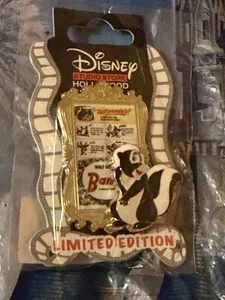 Disney D23 Expo 2024 Evento FIORE BAMBI POSTER FILM CLASSICO DSSH LE 400 PIN NUOVO - Foto 1 di 4