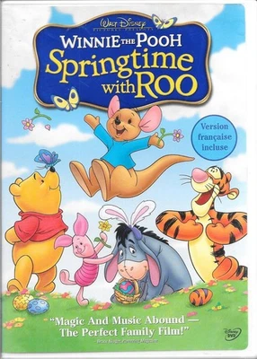 DISNEY-WINNIE THE POOH,S SPRINGTIME ROO -DVD-2004-ENG/FRE-FREE SHIP IN CANADA - Image 1 of 4