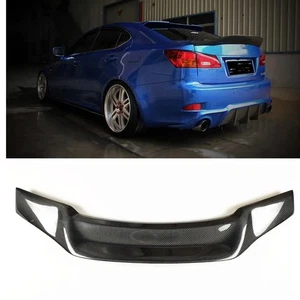 Carbon Fiber HighKick Trunk Spoiler Wing For LEXUS IS250 IS350 ISF 2006-2013 1PC - Foto 1 di 9